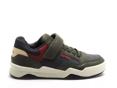 J PERTH GARCON J367RE Kaki Baskets Basses Garçon