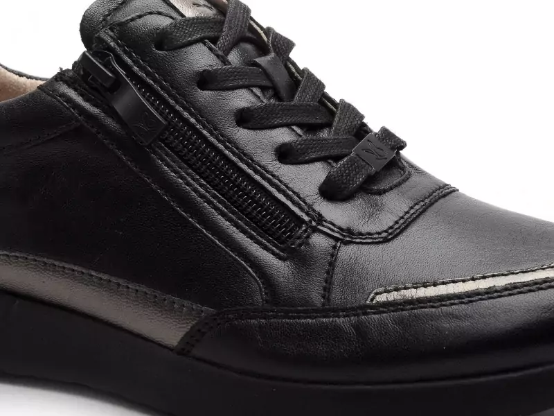 Caprice 23721 44 Noir Baskets Basses Femme