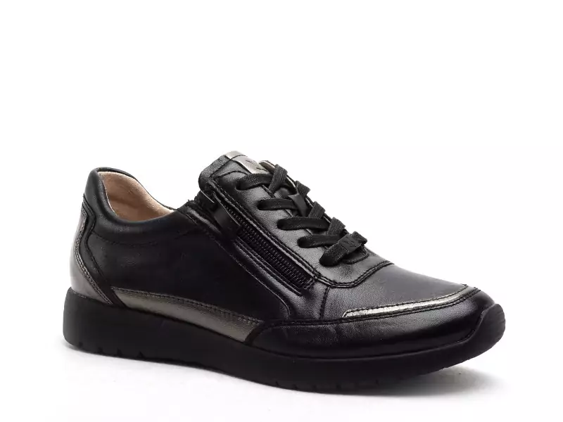 Caprice 23721 44 Noir Baskets Basses Femme