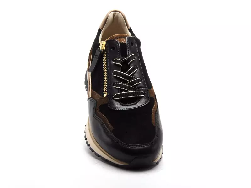 Gabor 76378 Noir Baskets Basses Femme