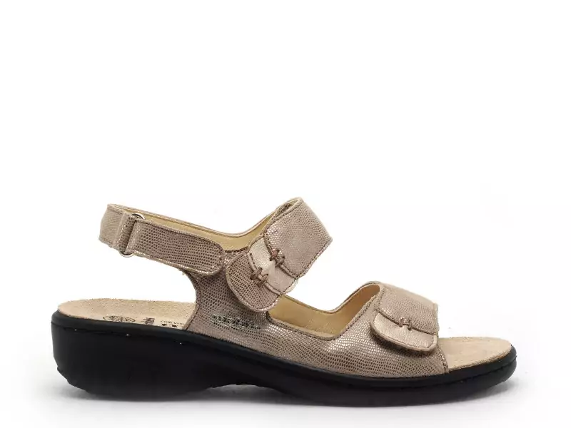 Mephisto 163GETHA Beige Sandales à Talons Femme
