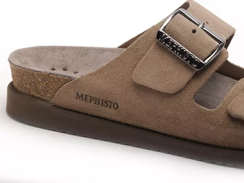 Mephisto 763 P5142954 HESTER Beige Mules et Sabots à Talons Femme