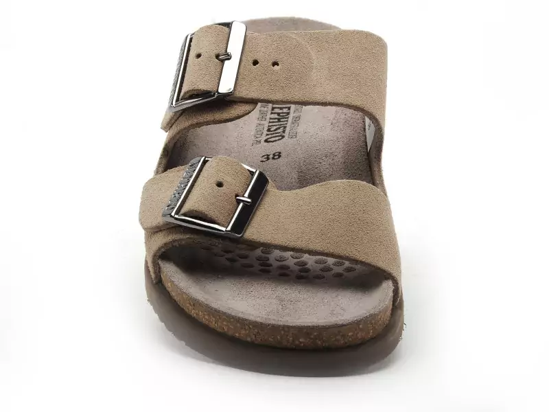 Mephisto 763 P5142954 HESTER Beige Mules et Sabots à Talons Femme