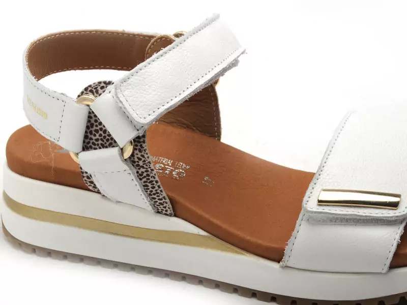 Mephisto 419 P5142127 JEANIE Blanc Sandales à Talons Femme
