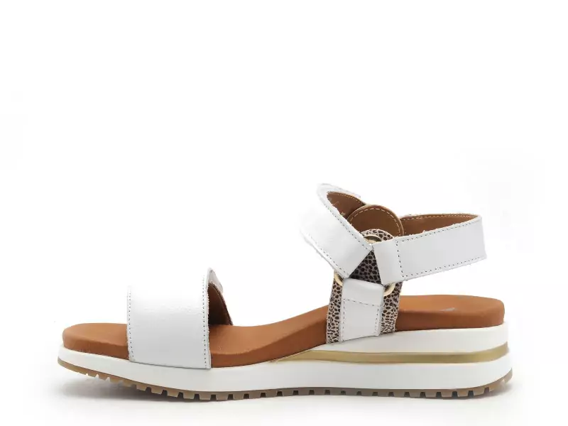 Mephisto 419 P5142127 JEANIE Blanc Sandales à Talons Femme