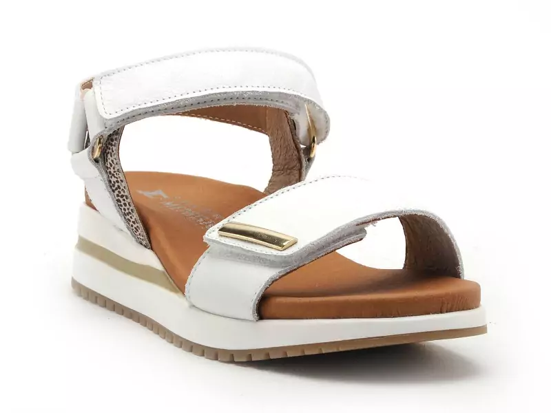 Mephisto 419 P5142127 JEANIE Blanc Sandales à Talons Femme