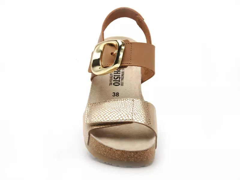 Mephisto 031 P5146895 LEANDRE Marron Sandales à Talons Femme
