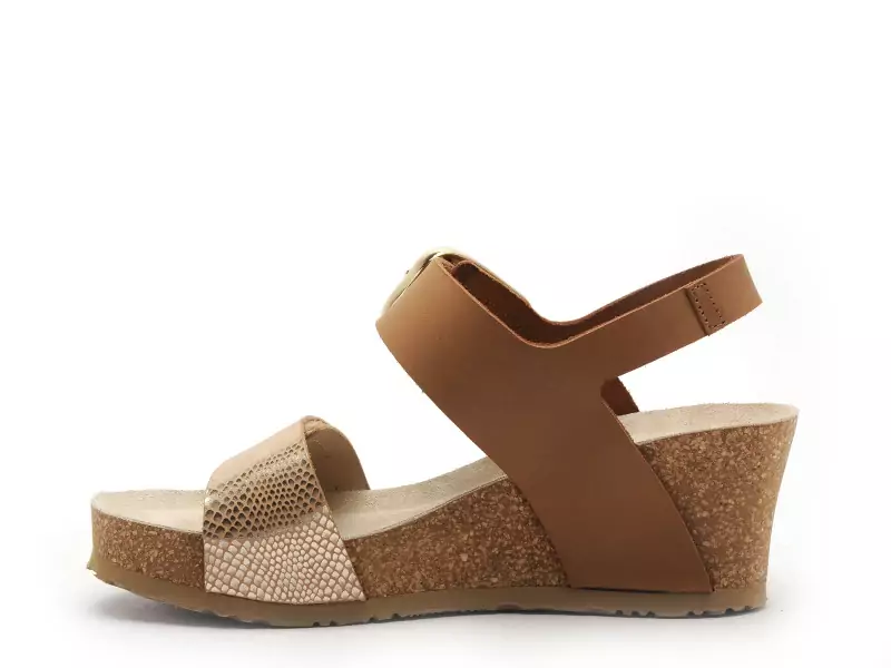 Mephisto 031 P5146895 LEANDRE Marron Sandales à Talons Femme