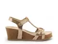 Mephisto 2824 P5141929 LIVIANE Or Sandales à Talons Femme