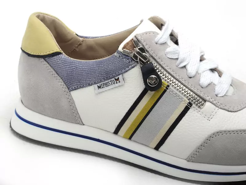 Mephisto 6186 P5144525 LUCILLE Multicolore Baskets Basses Femme