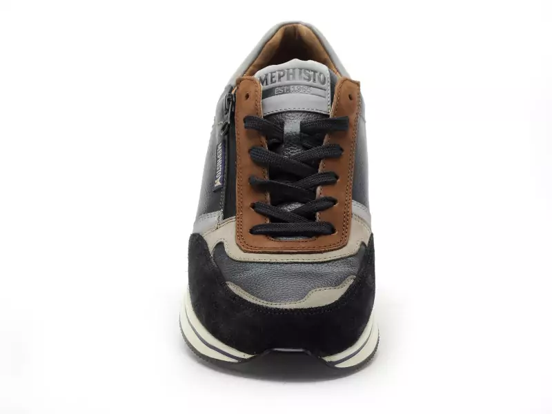 Mephisto 6360P5146846 GILFORD Bleu Baskets Basses Homme