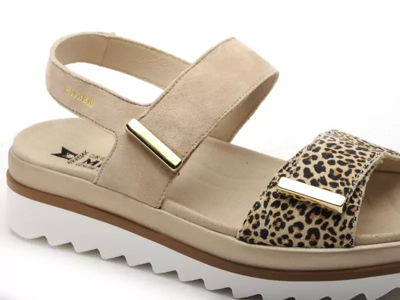 Mephisto 5257 P5146867 DOMINICA Beige Sandales à Talons Femme