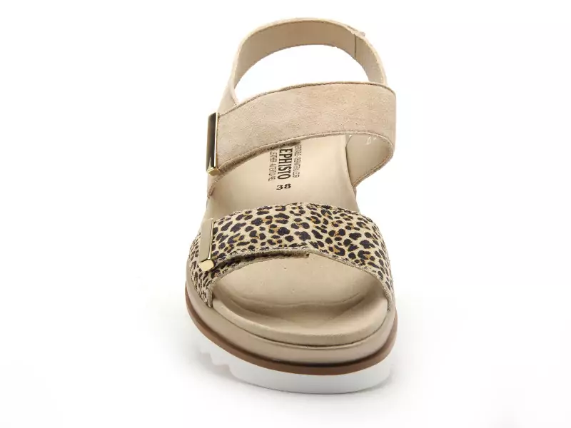 Mephisto 5257 P5146867 DOMINICA Beige Sandales à Talons Femme