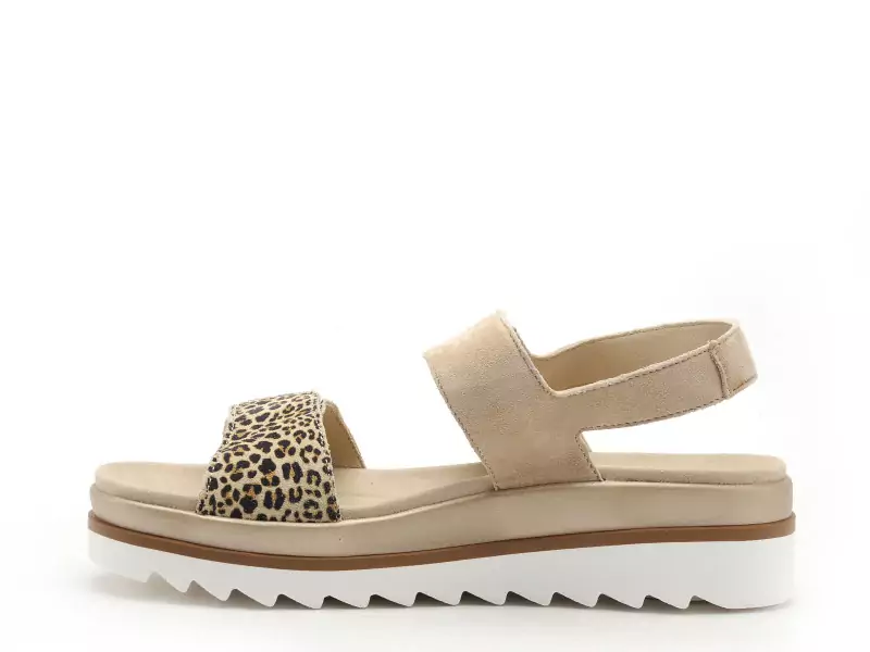 Mephisto 5257 P5146867 DOMINICA Beige Sandales à Talons Femme