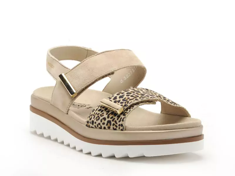 Mephisto 5257 P5146867 DOMINICA Beige Sandales à Talons Femme
