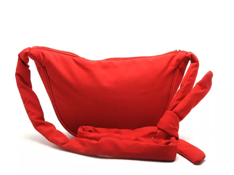 Pieces SAC PCAMANDA KNOT BUMBAG Rouge Accessoires Femme