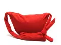 Pieces SAC PCAMANDA KNOT BUMBAG Rouge Accessoires Femme