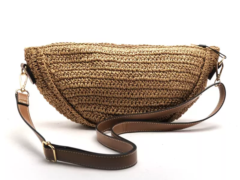 Pieces SAC PCAMANDA SUMMER BUMBAG Beige Accessoires Femme