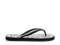 Pieces PCSUMMER PRINT FLIP FLOP HG Multicolore Mules et Sabots Plats Femme