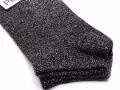 Pieces CHAUSSETTES PCSEBBY GLITTER SNEAKER Argent Accessoires Femme