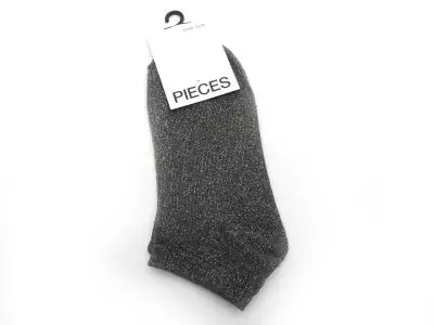 CHAUSSETTES PCSEBBY GLITTER SNEAKER Kaki