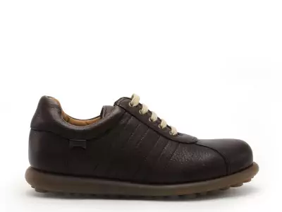 16002 Marron Baskets Basses Homme