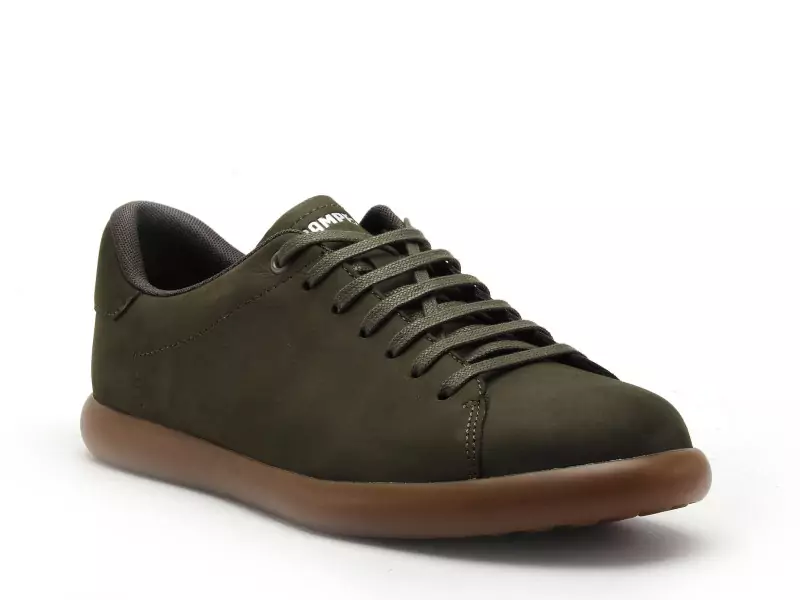 Camper K101003 Kaki Baskets Basses Homme