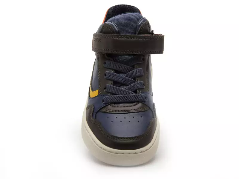 Geox J THELEVEN BOY J56LDB Multicolore Baskets Montantes Garçon