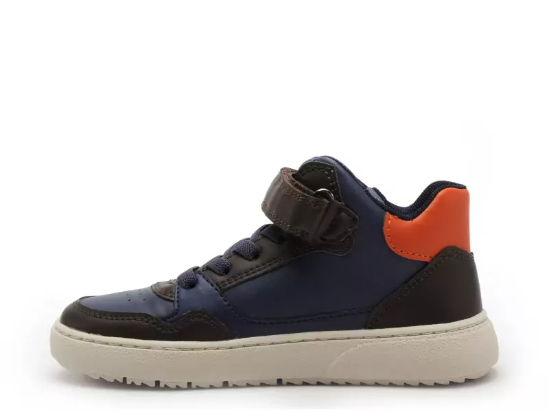 Geox J THELEVEN BOY J56LDB Multicolore Baskets Montantes Garçon