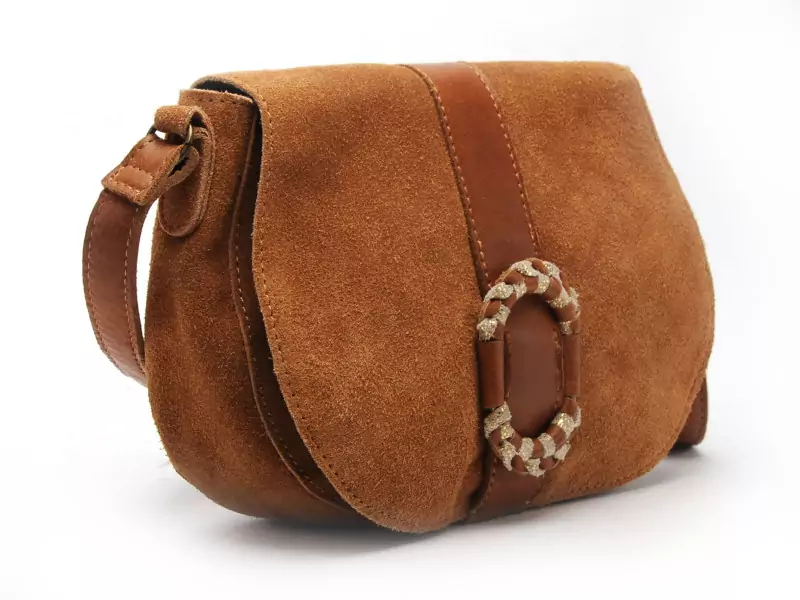 Pieces SAC PCTYTIA SUEDE CROSS BODY FC Marron Accessoires Femme