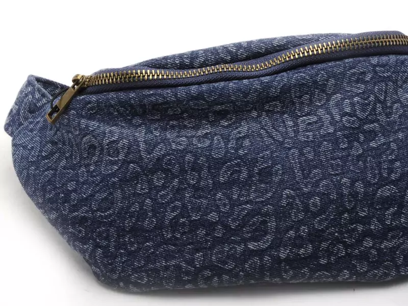 Pieces SAC PCNAINA DENIM BUMBAG FC Bleu Accessoires Femme