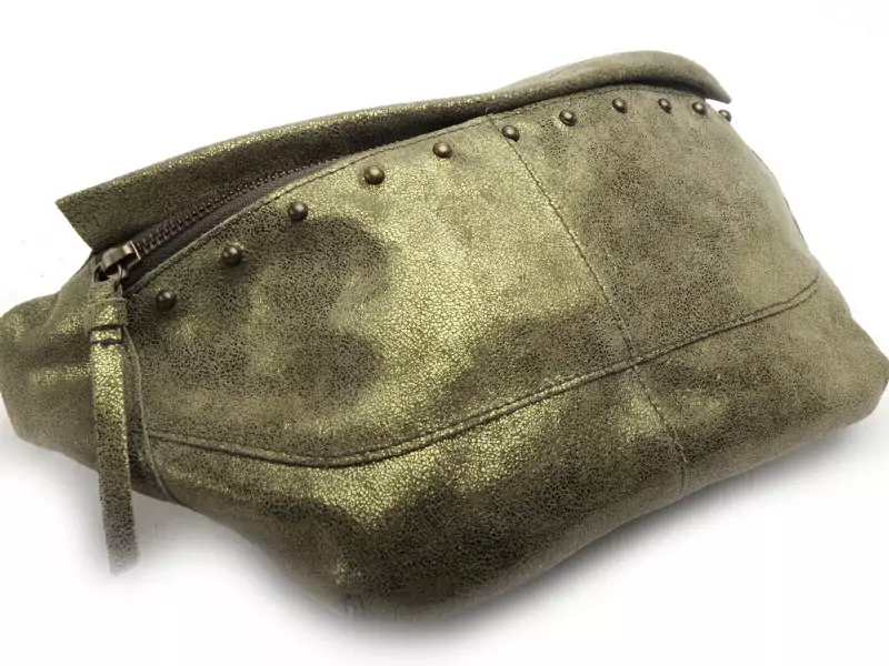 Pieces SAC PCDAINO LEATHER BUMBAG FC Kaki Accessoires Femme