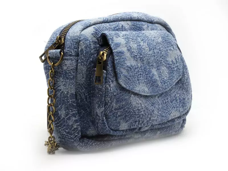 Pieces SAC PCNAINA DENIM CROSS BODY FC Bleu Accessoires Femme