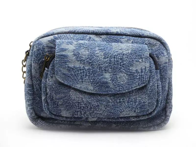 Pieces SAC PCNAINA DENIM CROSS BODY FC Bleu Accessoires Femme