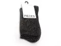 Pieces PCSEBBY GLITTER LONG 1 PACK Noir Accessoires Femme