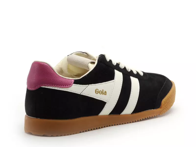 Gola ELAN CLB538 Noir Baskets Basses Femme