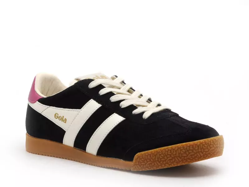 Gola ELAN CLB538 Noir Baskets Basses Femme
