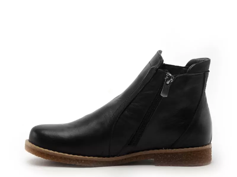 Andrea Conti 0340010 Noir Boots et Bottines Plates Femme