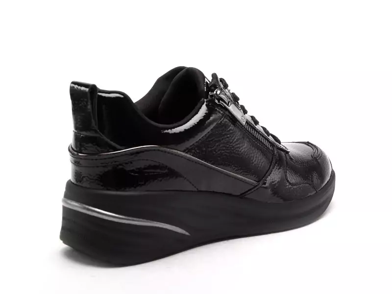 Tamaris 23754 45 Noir Baskets Basses Femme