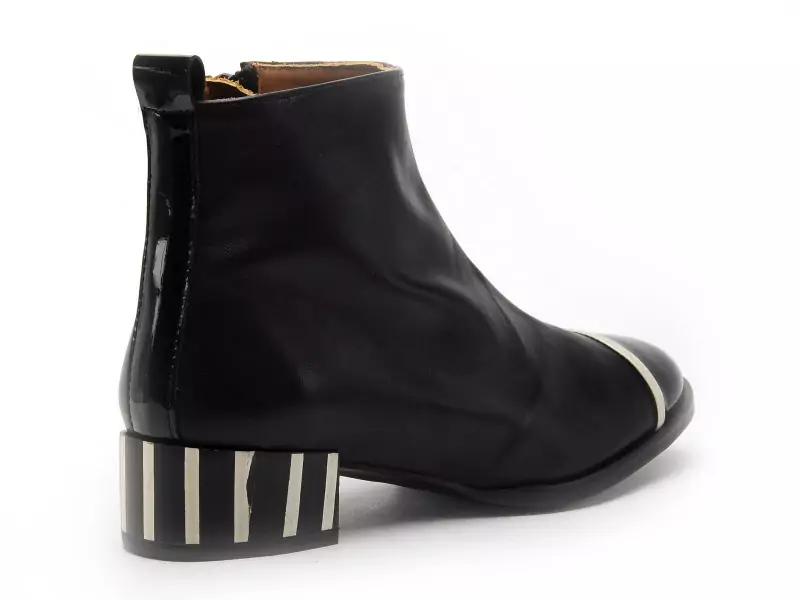Nemonic 2174 Noir Bottines femme Boots et Bottines à Talons Femme