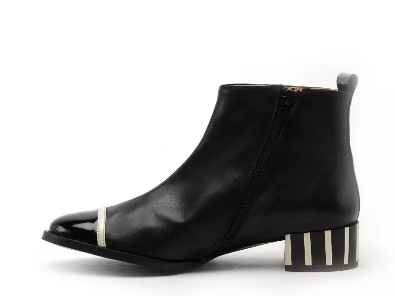 Nemonic 2174 Noir Bottines femme Boots et Bottines à Talons Femme