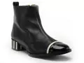 Nemonic 2174 Noir Bottines femme Boots et Bottines à Talons Femme