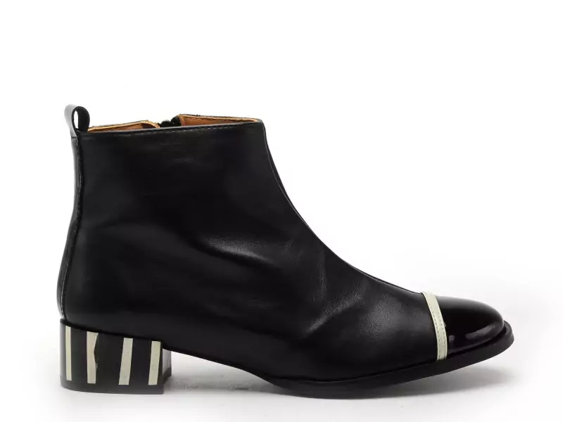 Nemonic 2174 Noir Bottines femme Boots et Bottines à Talons Femme