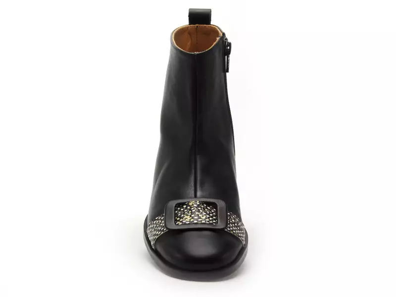 Nemonic 2345 Noir Bottines femme Boots et Bottines à Talons Femme