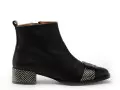 Nemonic 2345 Noir Bottines femme Boots et Bottines à Talons Femme
