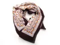 Pieces PCJANISLA SQUARE SCARF BC Bordeaux Accessoires Femme