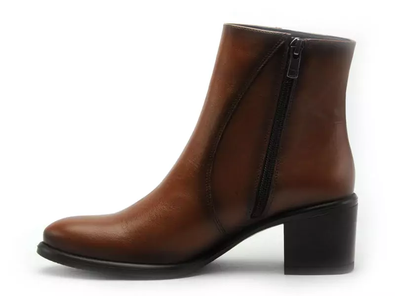 Dorking D9529SU Marron Boots et Bottines à Talons Femme