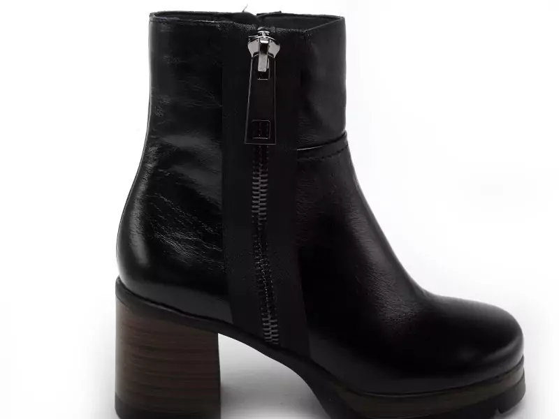Dorking D9413AL Noir Boots et Bottines à Talons Femme