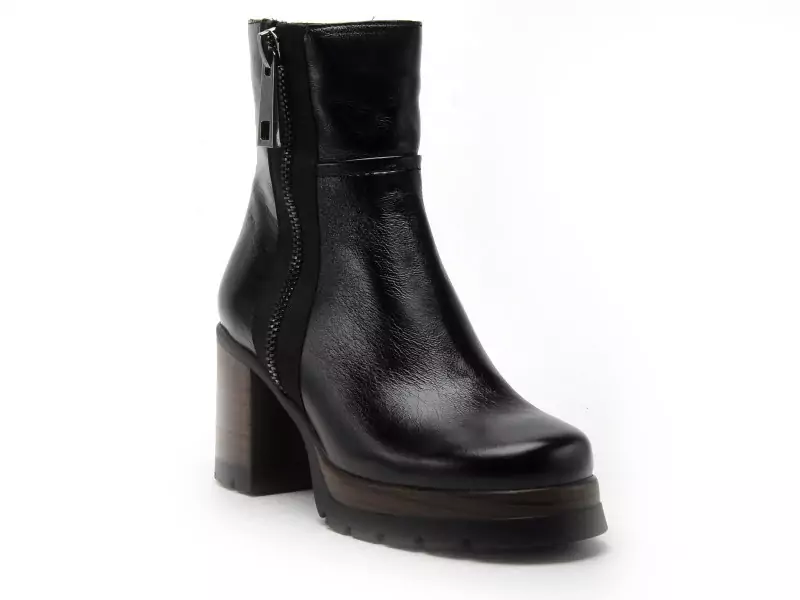 Dorking D9413AL Noir Boots et Bottines à Talons Femme