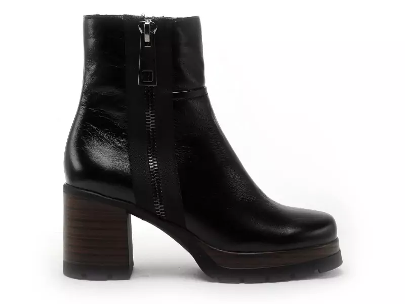 Dorking D9413AL Noir Boots et Bottines à Talons Femme